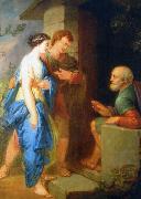 Daphnis bring seine Phyllis vor seinen Vater, Bernhard Rode